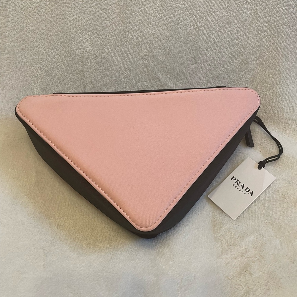 Prada Pink Triangle Pouch - Picture 9 of 14